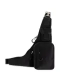 Iceberg single-strap messenger bag - Black