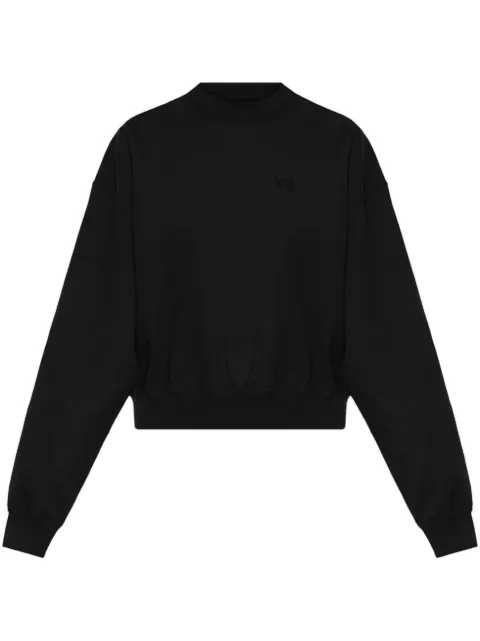 Y-3 sudadera con logo estampado
