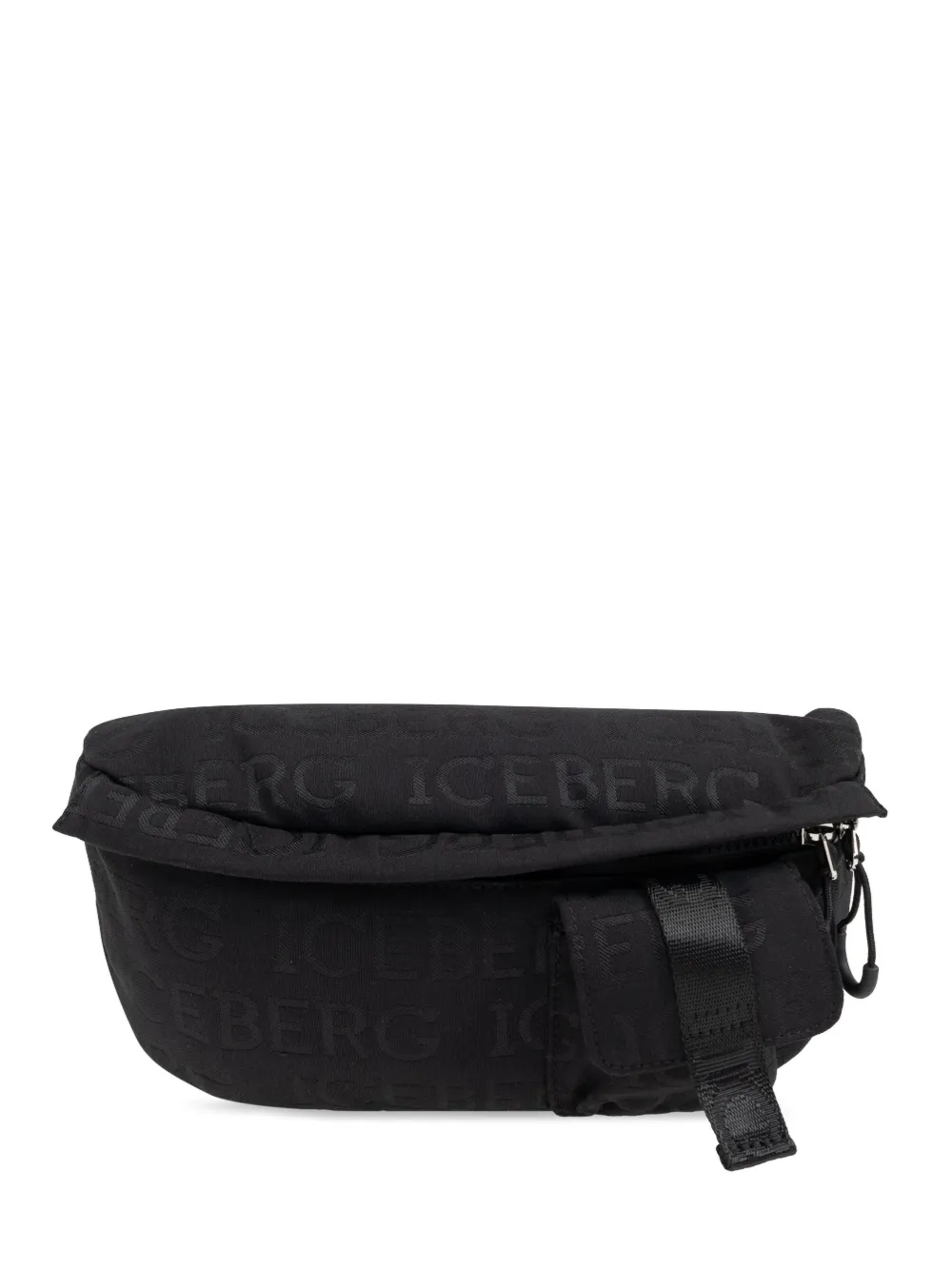 logo-jacquard belt bag