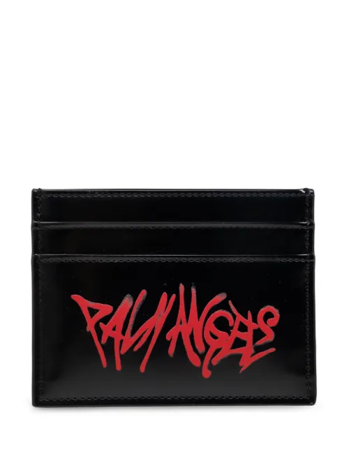 Porte-cartes à logo imprimé - Palm Angels - Modalova