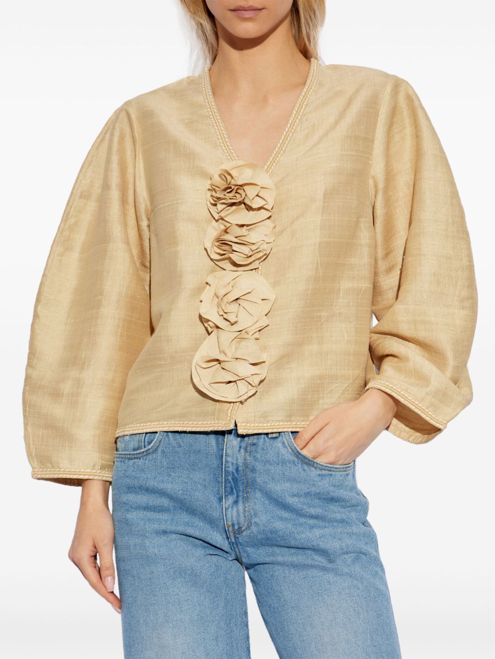 By Malene Birger Mineas blouse Beige