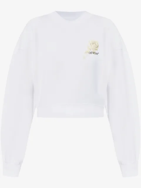 Off-White logo-print sweatshirt