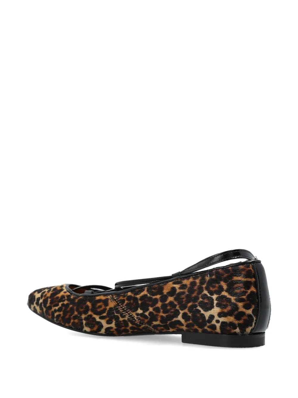 A.P.C. Ballerina's met luipaardprint Bruin