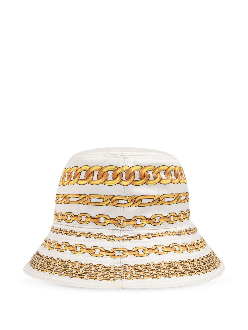 Versace Treasure-print hat - White