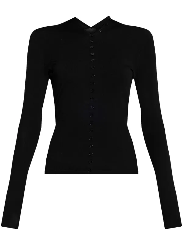 Alexander Wang ニット カーディガン | ブラック | FARFETCH JP