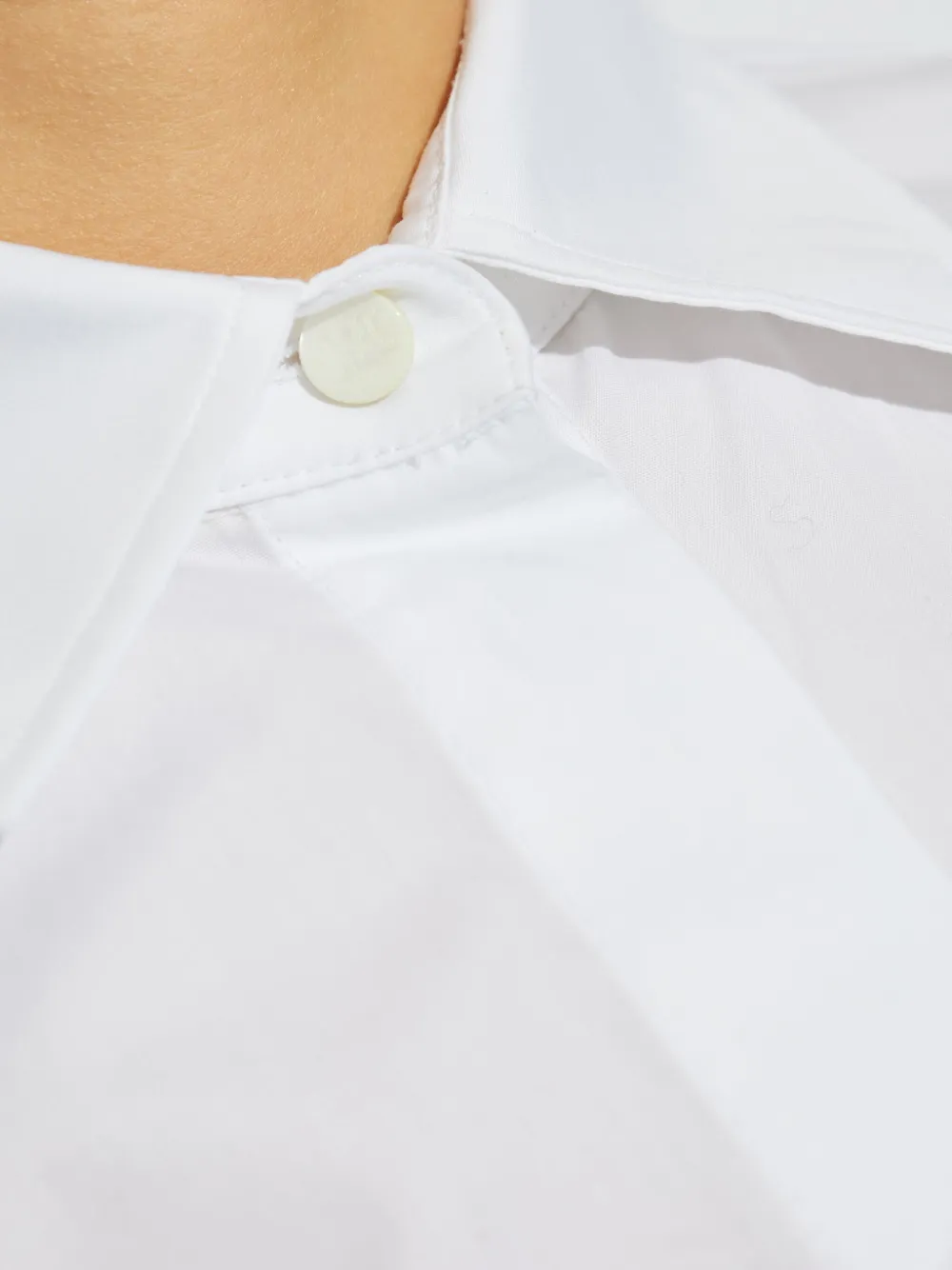 Max Mara Katoenen blouse Wit