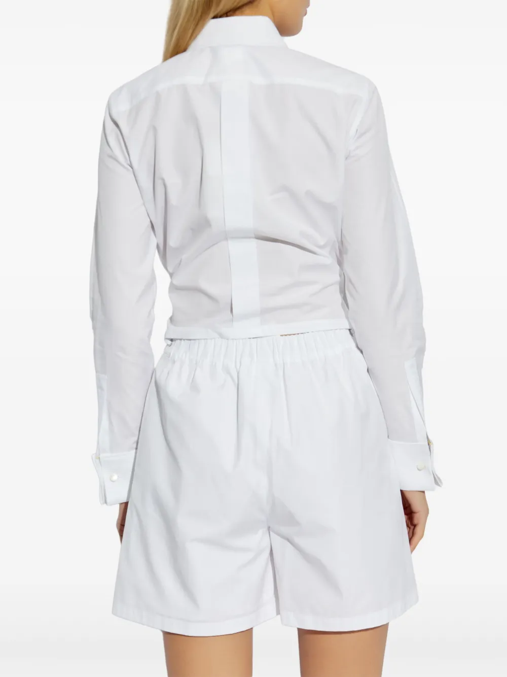 Max Mara Katoenen blouse Wit