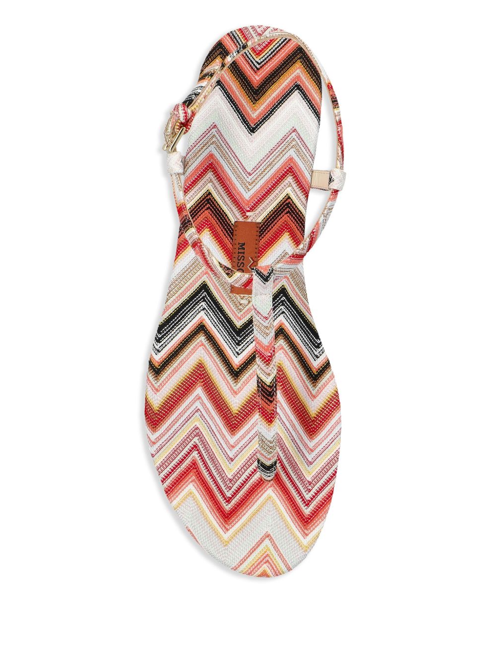 Missoni Zigzag sandals Red