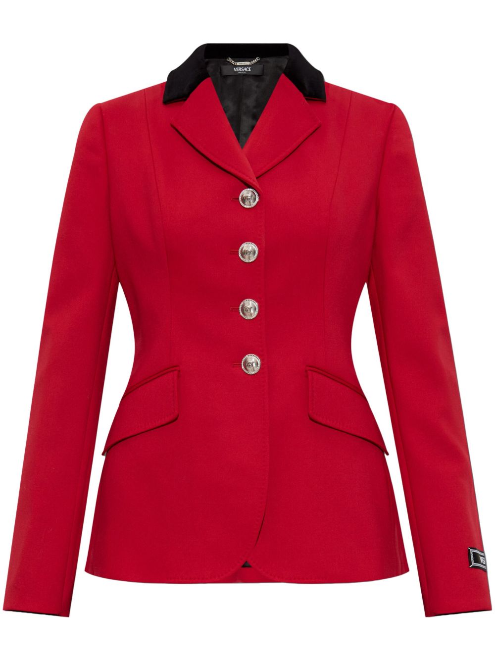 Versace Blazer met Medusa-Head knopen Rood