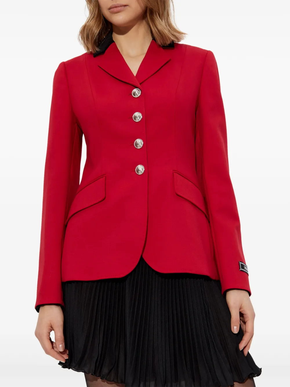 Versace Blazer met Medusa-Head knopen Rood