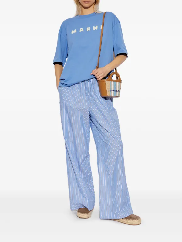 MARNI マルニ ヒッコリーストライプ パンツ MARNI マルニ ヒッコリーストライプ パンツ 40 - メルカリ