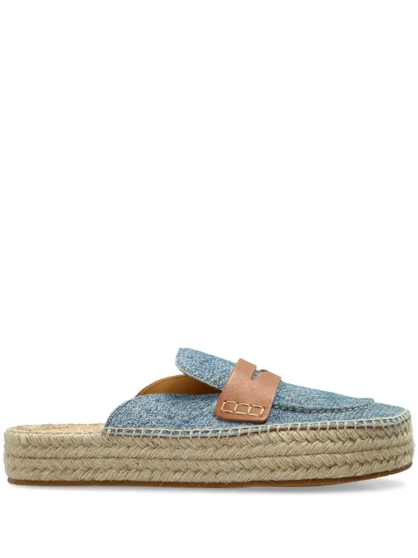 JW Anderson Denim Espadrilles in Blue