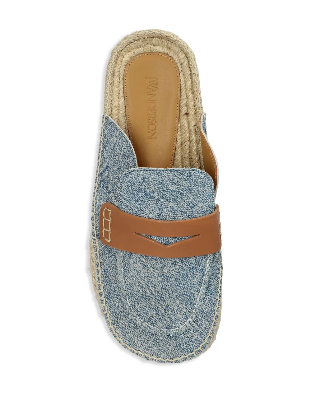 JW Anderson Denim espadrilles Blauw