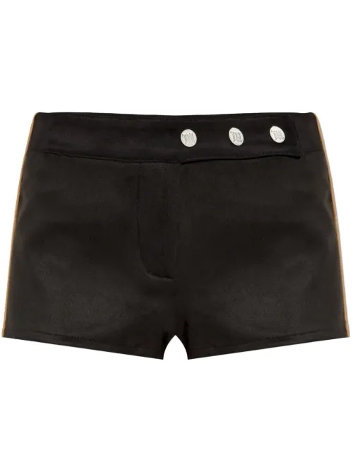 MISBHV short à logo gravé - Noir - MISBHV - Modalova