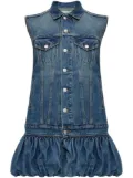 Coperni denim mini dress - Blue