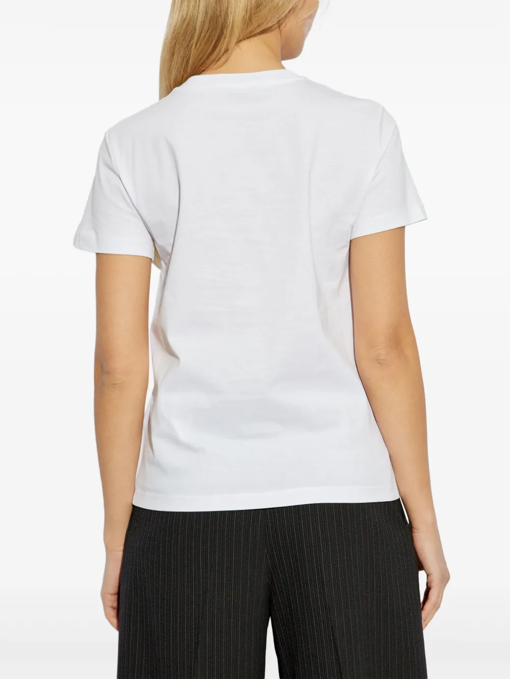 Max Mara Katoenen T-shirt Wit