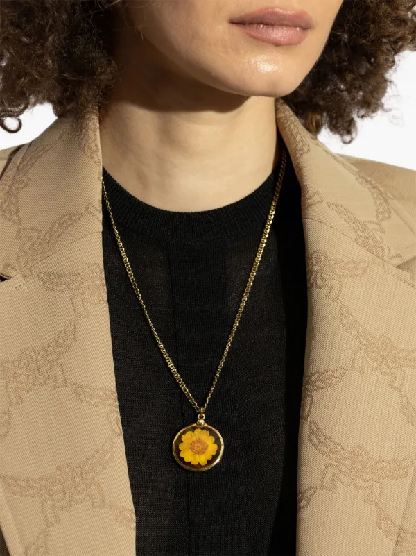 A.P.C. ペンダント ネックレス | イエロー | FARFETCH JP