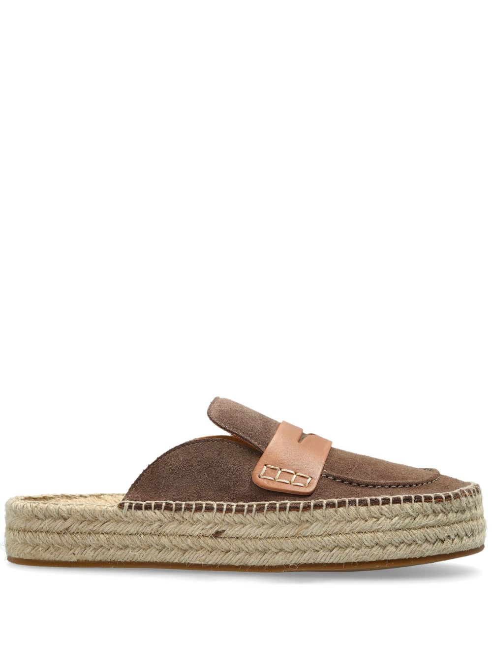 JW Anderson Suède espadrilles Bruin