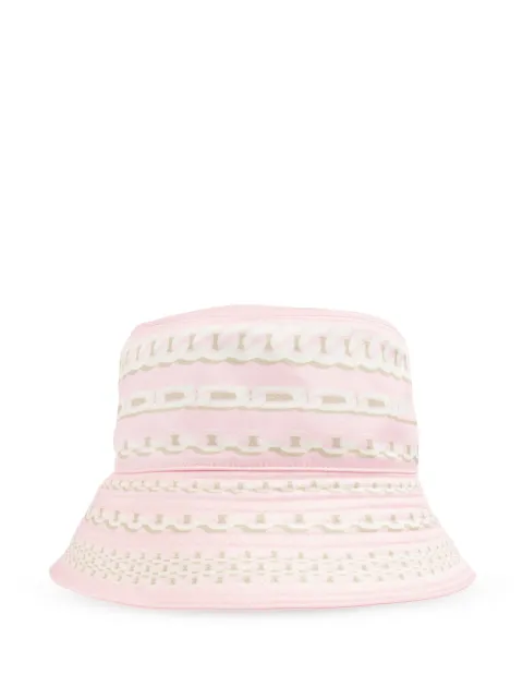 Versace chain link-print bucket hat 