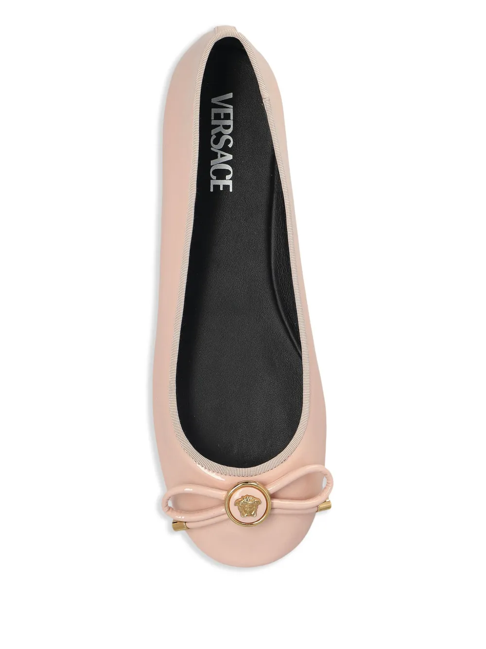 Versace Medusa-Head ballerina shoes Pink