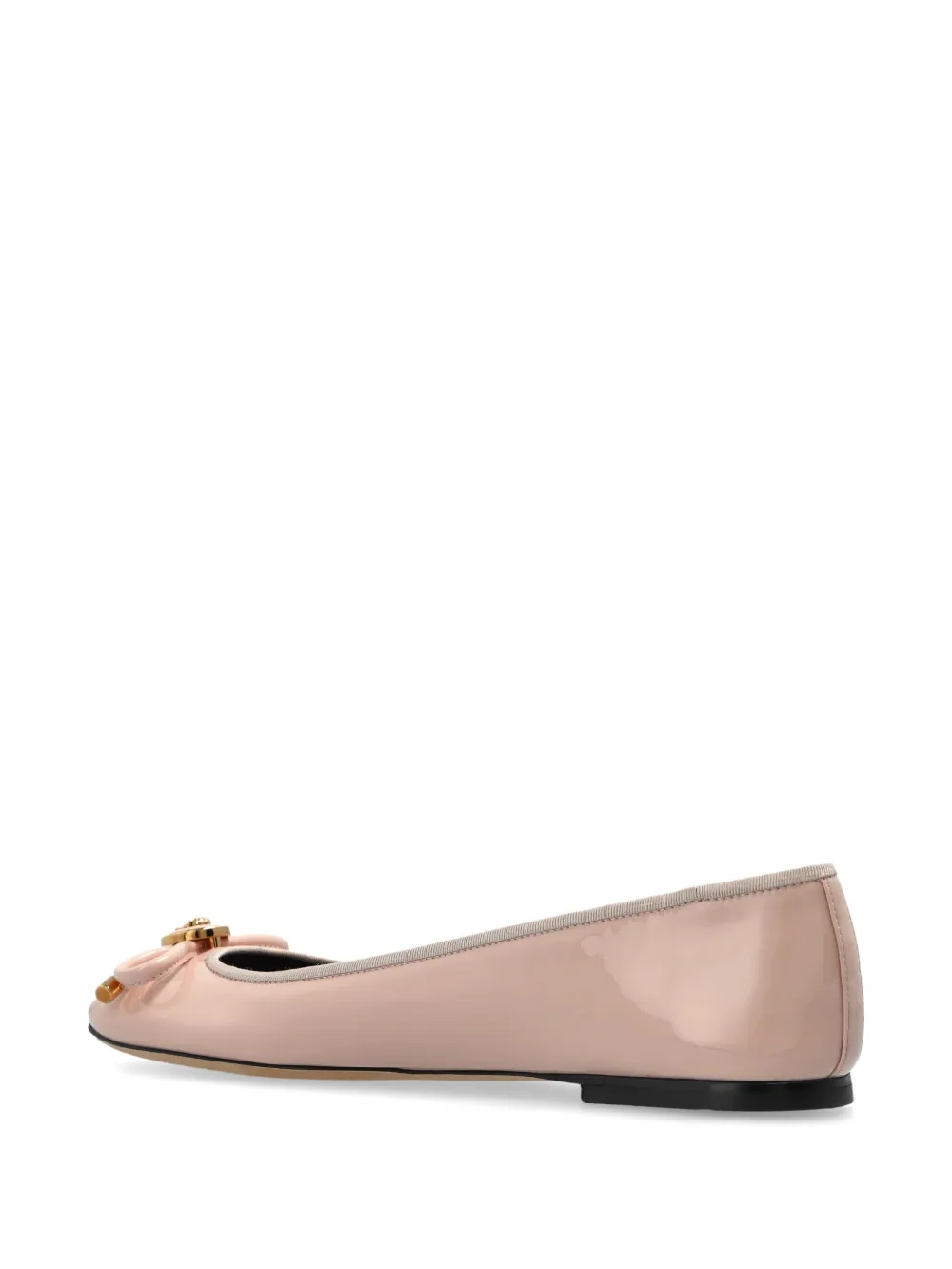 Versace Medusa-Head ballerina shoes Pink