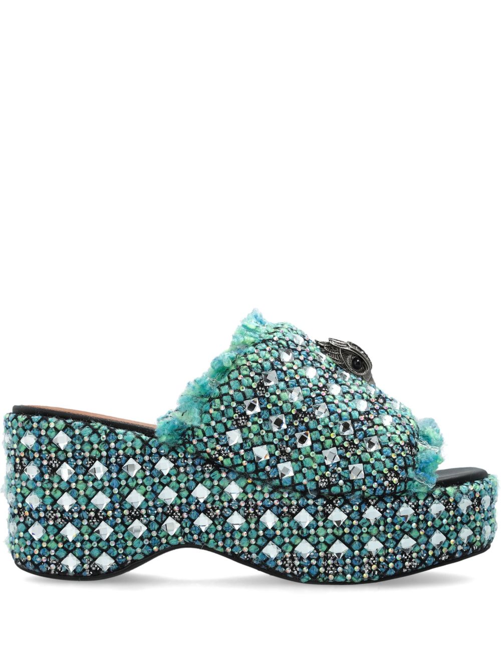 Kurt Geiger London Muiltjes met sleehak Blauw