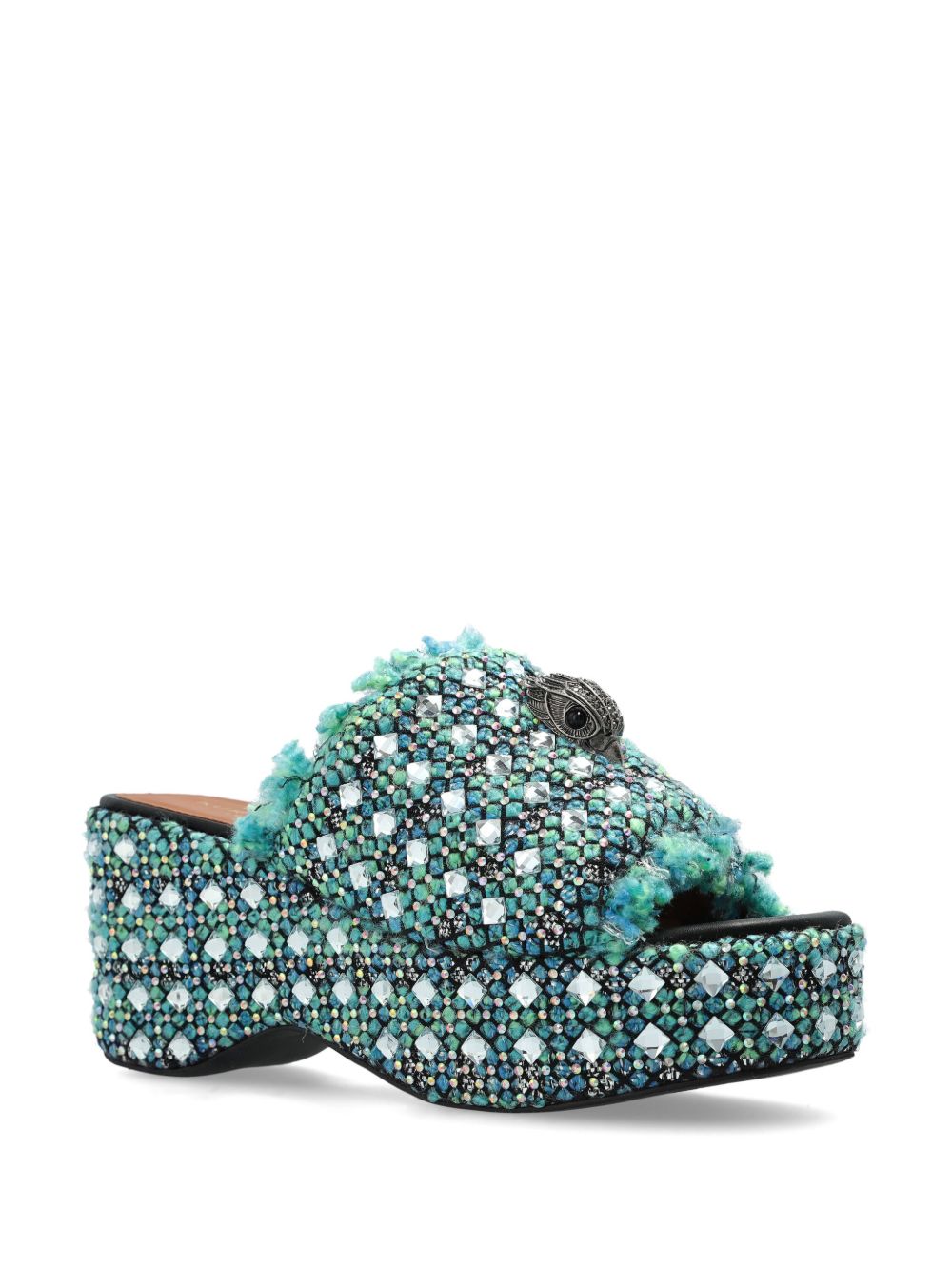 Kurt Geiger London Muiltjes met sleehak - Blauw