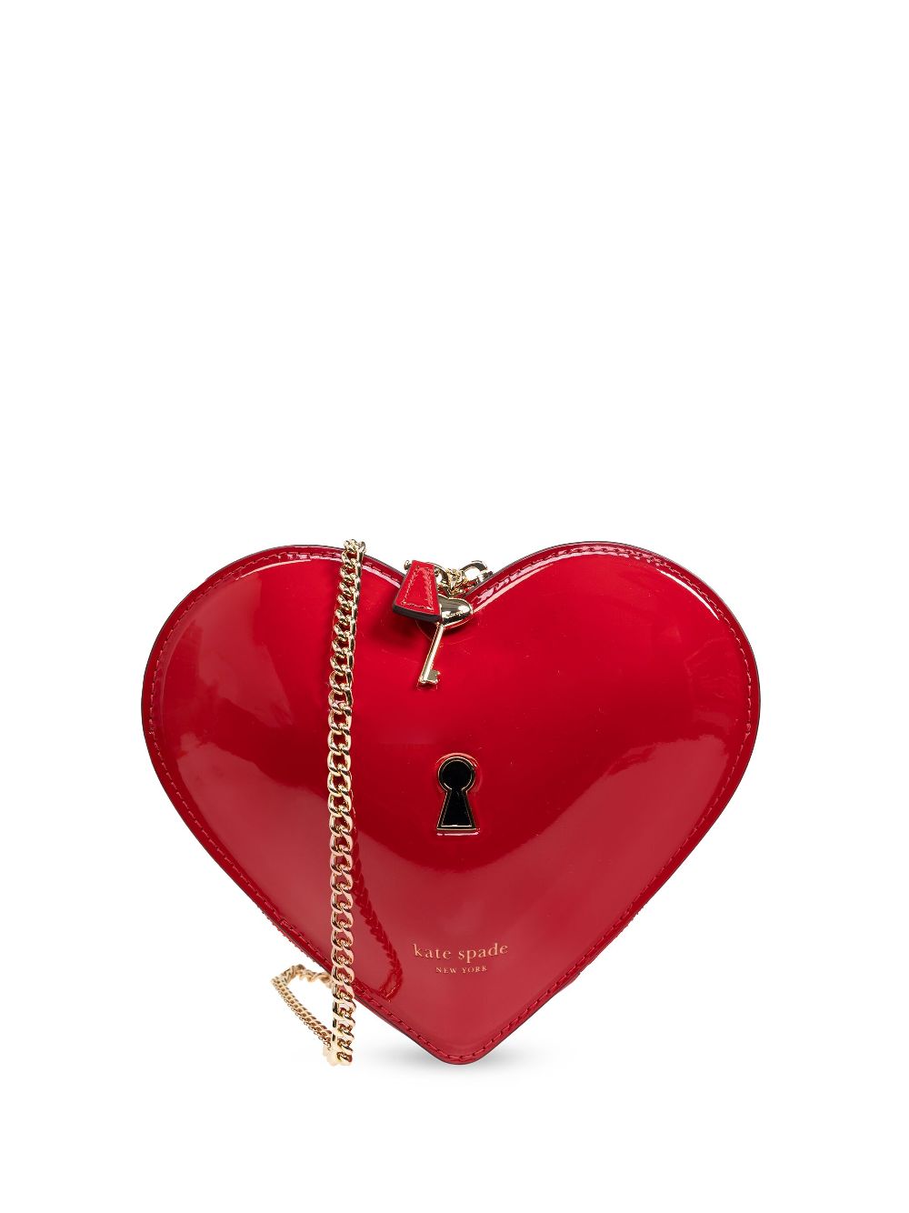 Kate Spade heart-shape tote bag - Red