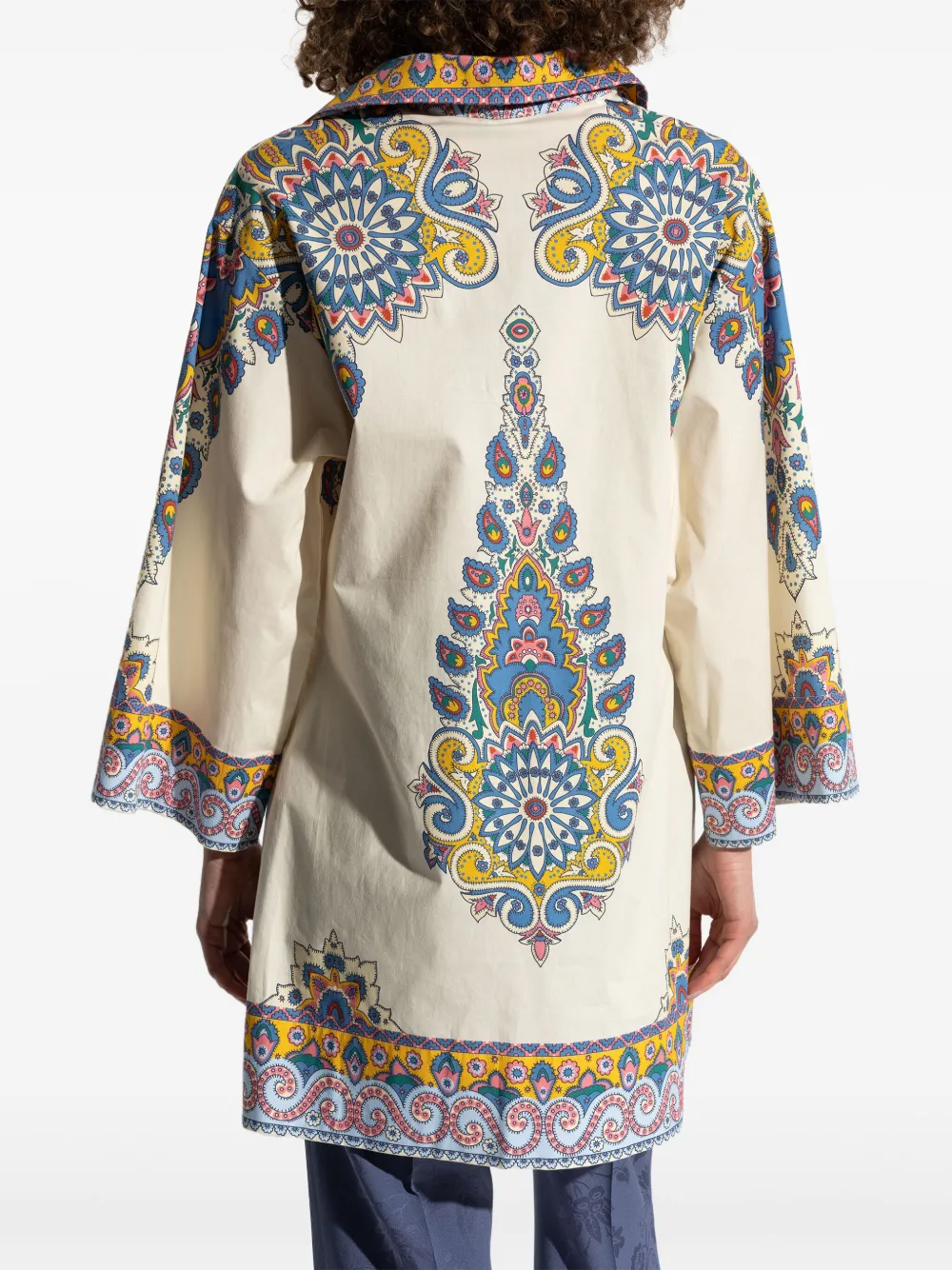 ETRO Tuniek met print Wit
