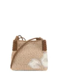 ETRO embroidered-design shoulder bag - Neutrals