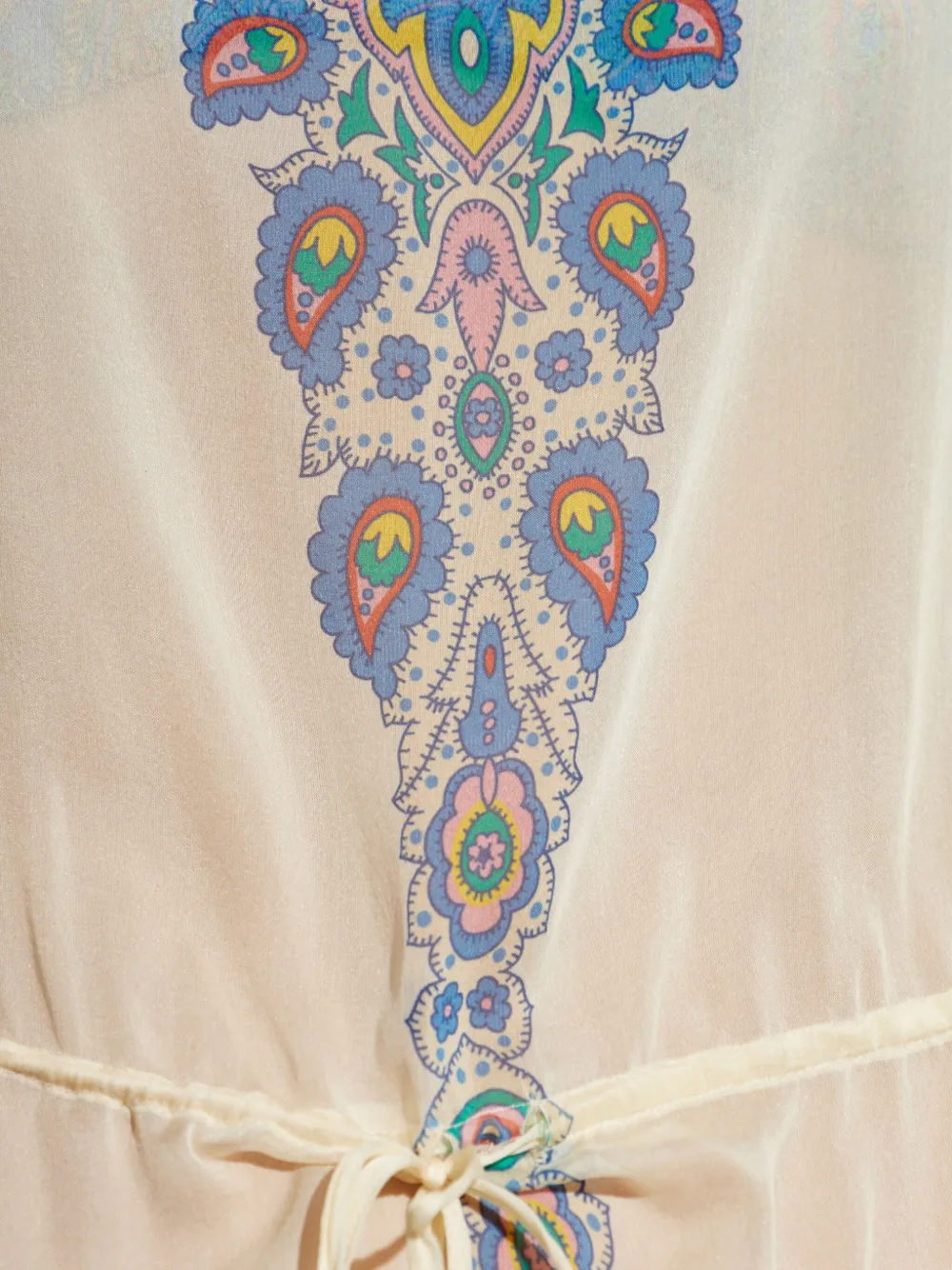 ETRO PRINTED SILK KAFTAN