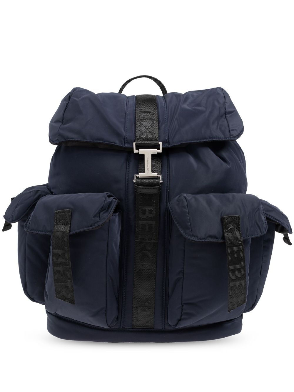 Iceberg embossed logo backpack - Blue