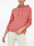 Peak Performance embroidered-logo hoodie - Pink