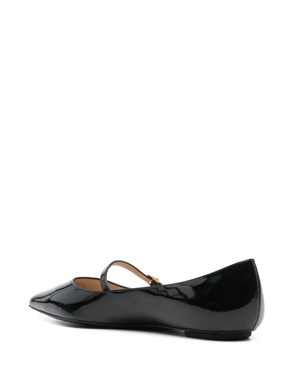 Stuart Weitzman Emilia Mary Jane ballet flats Black