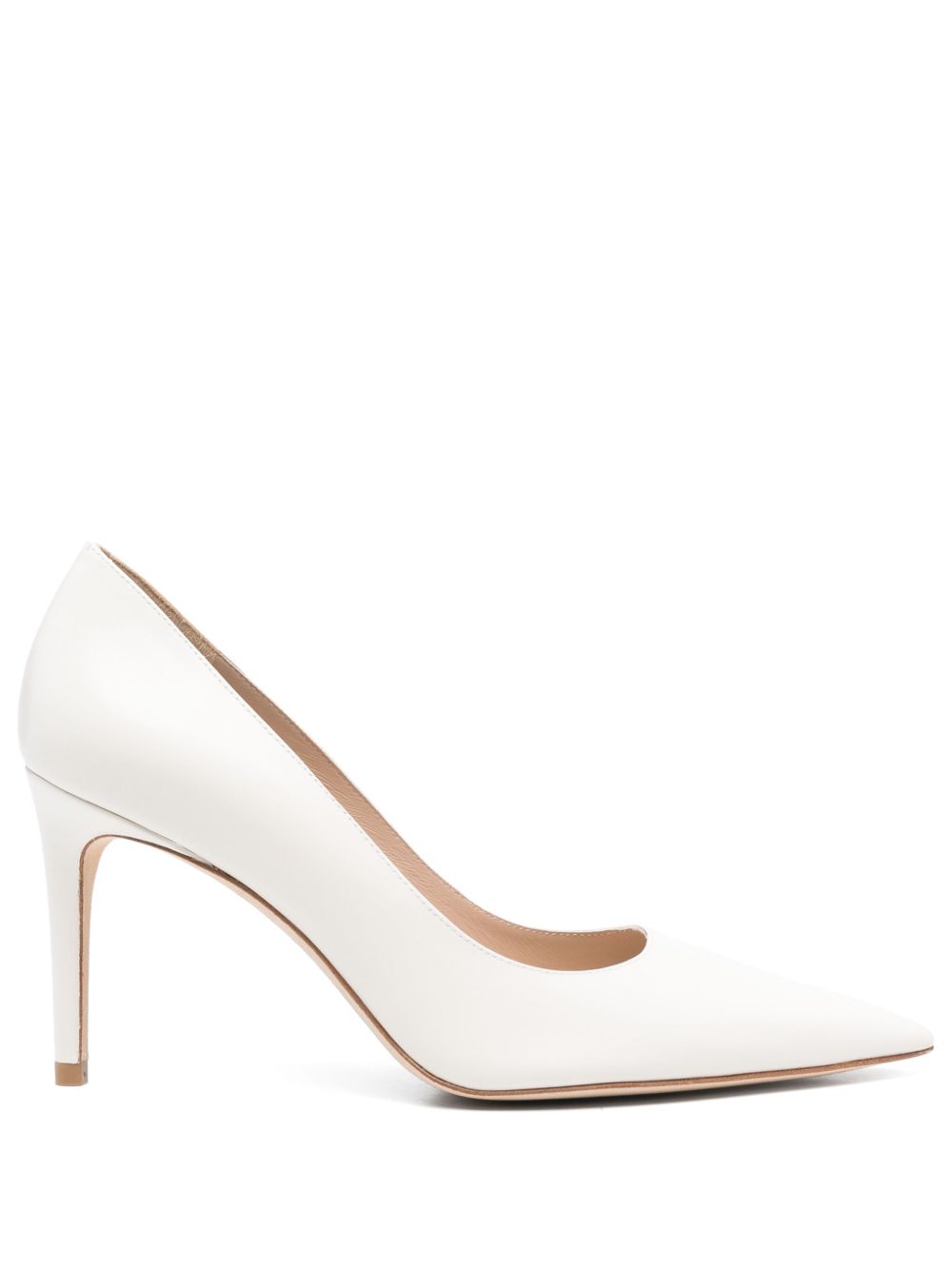 Stuart Weitzman 85mm Stuart Power pumps Neutrals