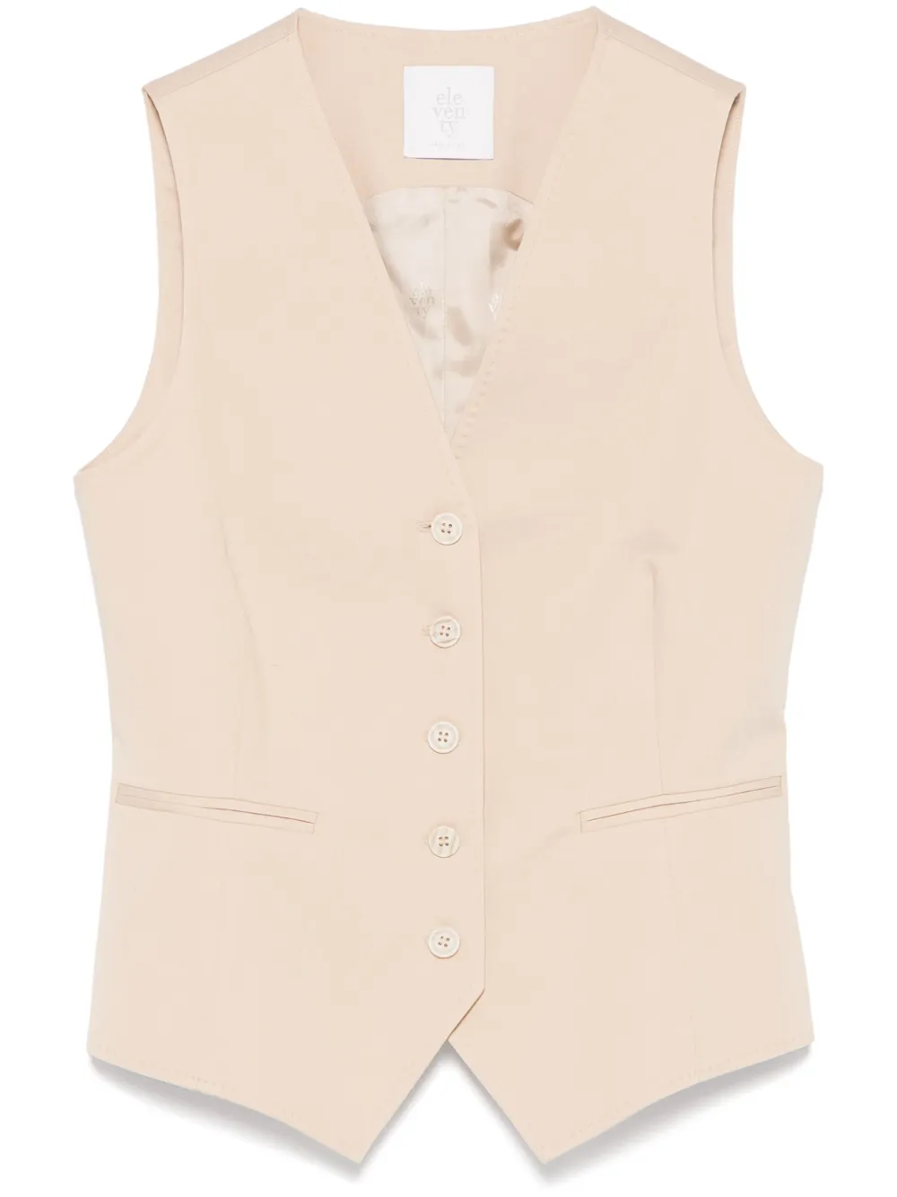 gabardine waistcoat