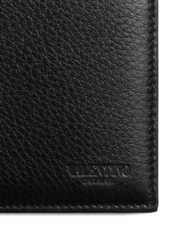 Valentino Garavani ロックスタッズ 財布 | ブラック | FARFETCH JP