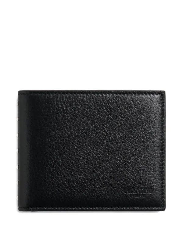 Valentino Garavani ロックスタッズ 財布 | ブラック | FARFETCH JP