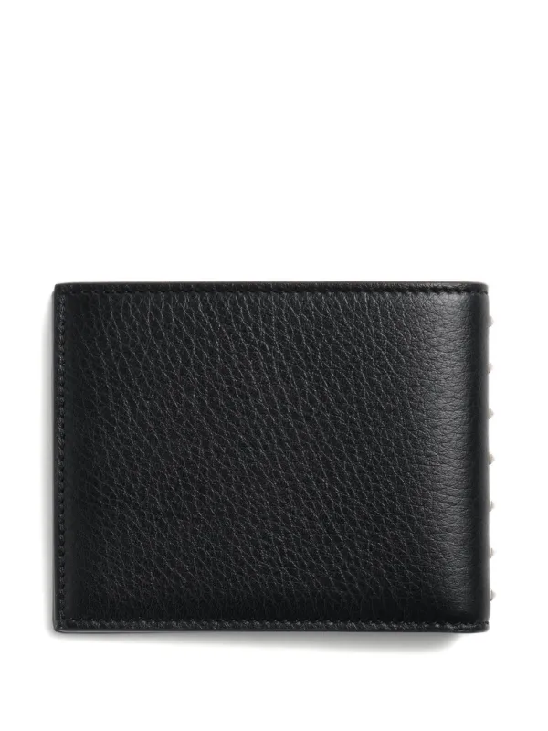 Valentino Garavani ロックスタッズ 財布 | ブラック | FARFETCH JP