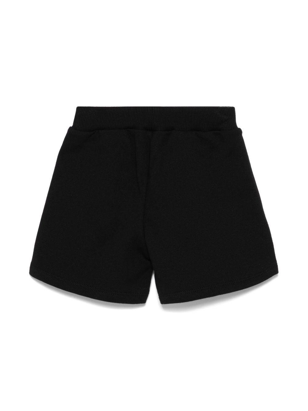 Balmain Kids jersey-texture shorts - Black