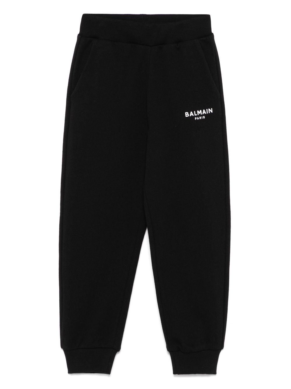 Balmain Kids logo-print track pants - Black