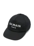 Balmain Kids logo-print cap - Black