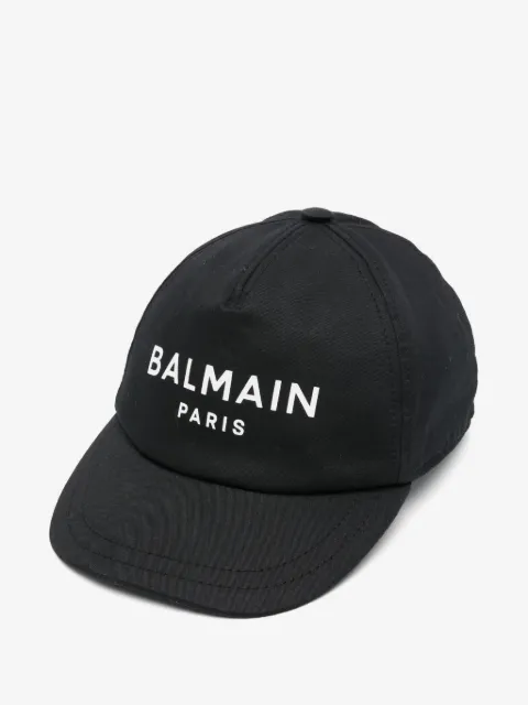 Balmain Kids casquette à logo imprimé