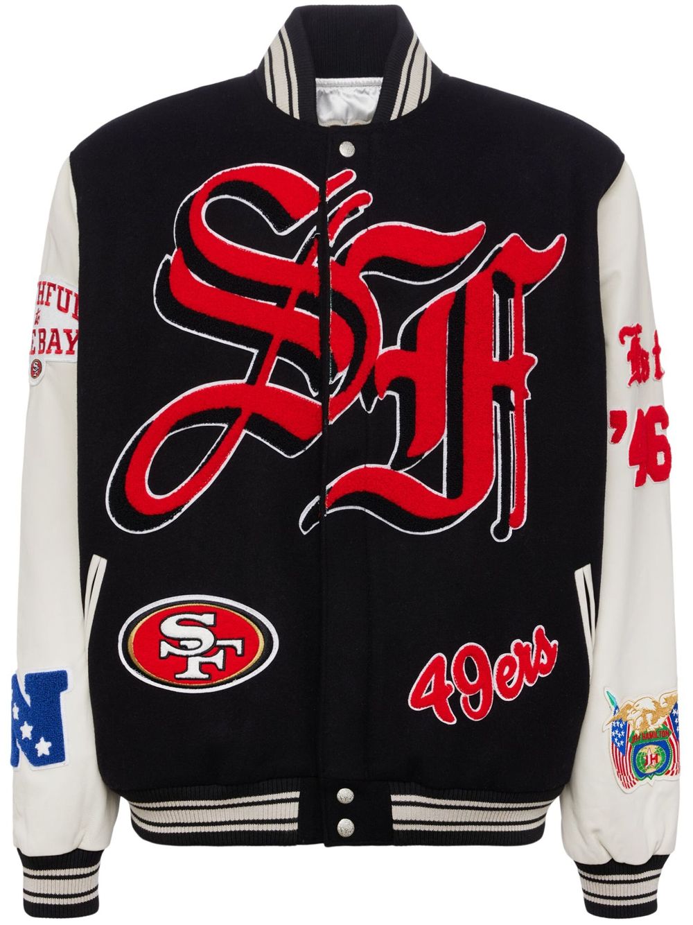 x San Francisco 49ers bomber jacket