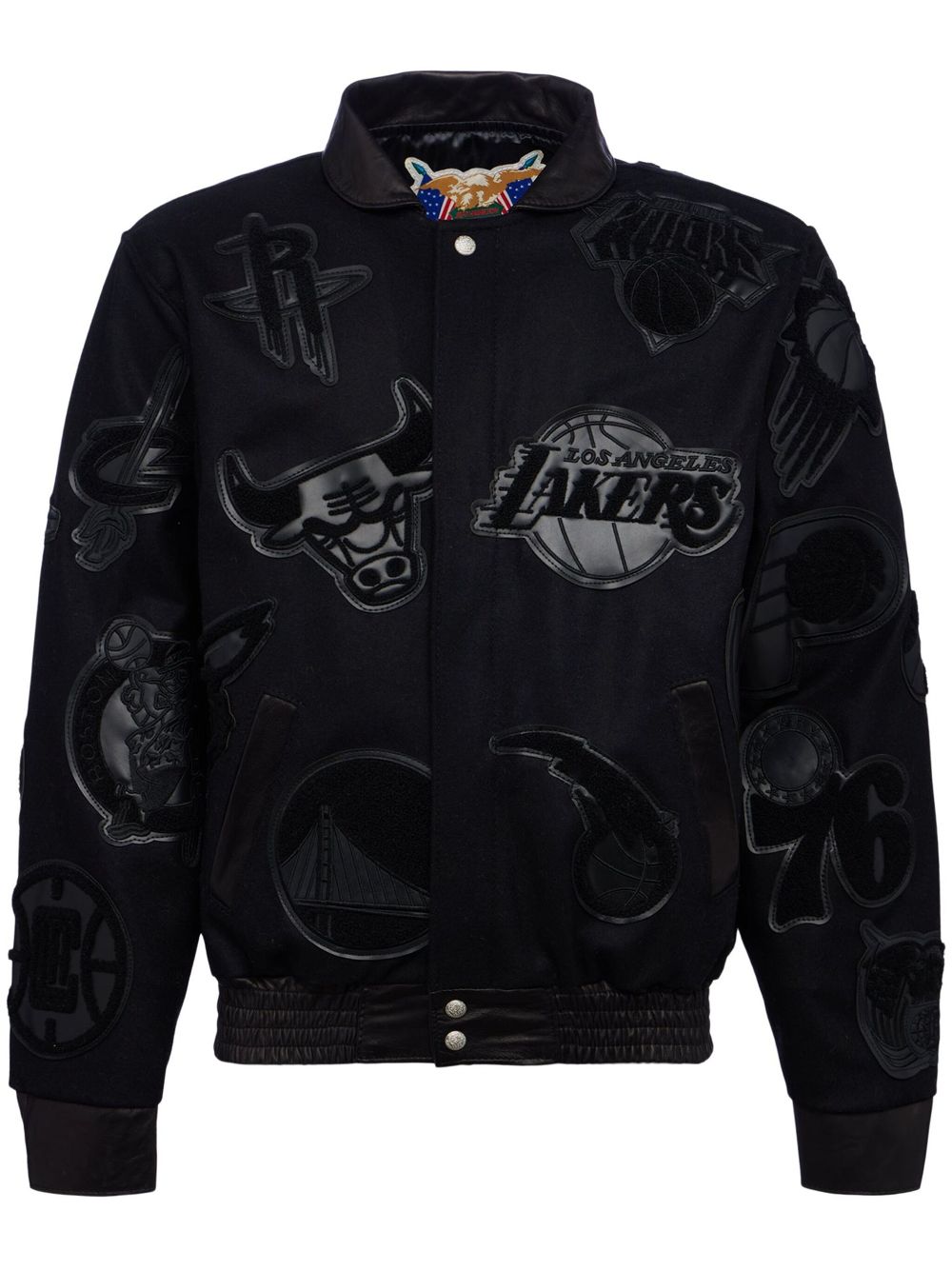 Jeff Hamilton x NBA Collage jacket - Black