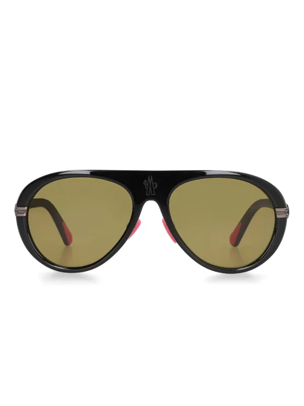 Moncler Navigaze サングラス | ブラック | FARFETCH JP