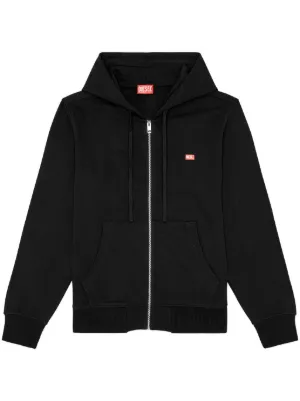 Diesel S-Ginni-Zip-Od スウェットシャツ | ブラック | FARFETCH JP