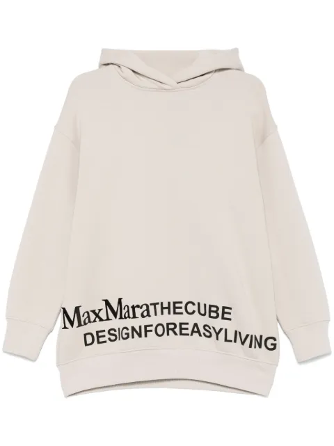 'S Max Mara logo-print hoodie