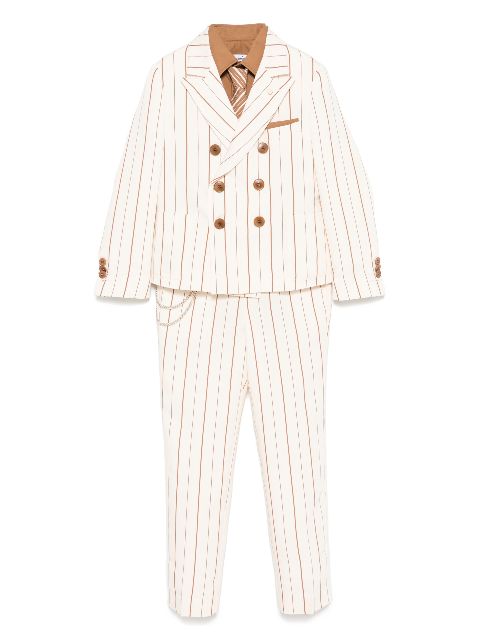 Colorichiari pinstriped suit