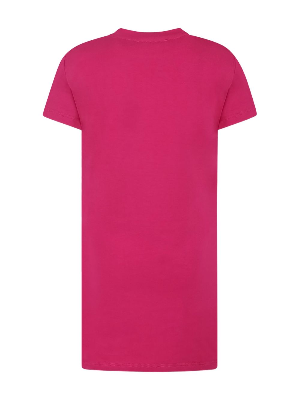 Balmain Kids logo-print T-shirt dress - Roze